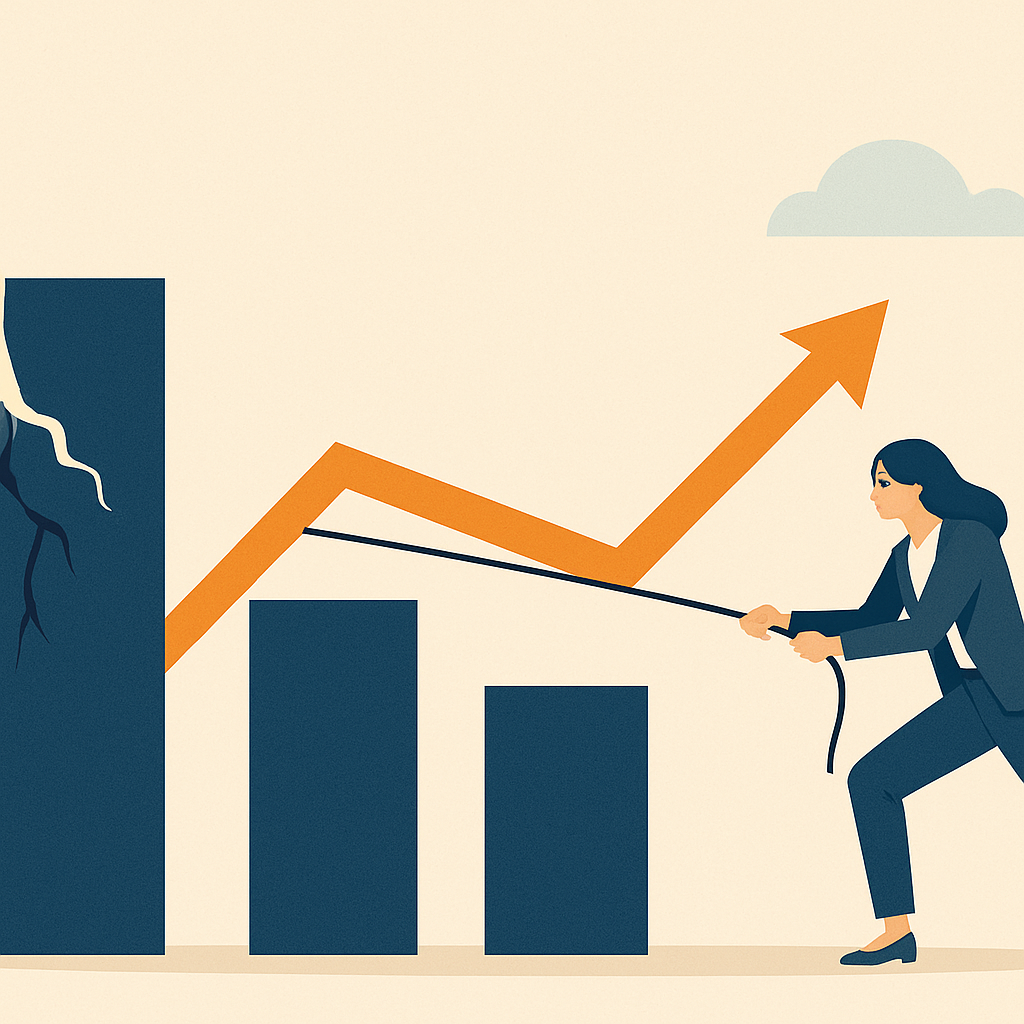 Turnaround orientado a valor: da queda à reconstrução do desempenho
